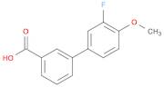 3'-Fluoro-4'-methoxy-[1,1'-biphenyl]-3-carboxylic acid