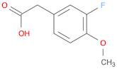 3-Fluoro-4-methoxyphenylacetic acid