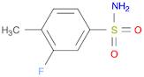 3-Fluoro-4-methylbenzenesulfonamide