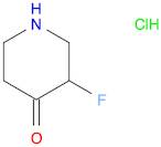 3-Fluoropiperidin-4-one hydrochloride