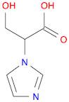 3-Hydroxy-2-(1-imidazolyl)propanoic Acid