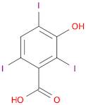 3-Hydroxy-2,4,6-triiodobenzoic acid