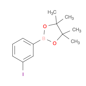 2-(3-Iodophenyl)-4,4,5,5-tetramethyl-1,3,2-dioxaborolane