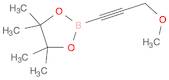 2-(3-Methoxyprop-1-yn-1-yl)-4,4,5,5-tetramethyl-1,3,2-dioxaborolane