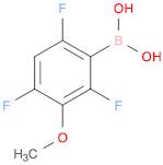 3-Methoxy-2,4,6-trifluorophenylboronic acid