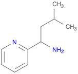 3-Methyl-1-(2-pyridyl)-1-butylamine