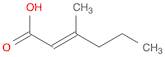 (E)-3-Methyl-2-hexenoic acid