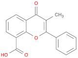 3-Methyl-4-oxo-2-phenyl-4H-chromene-8-carboxylic acid