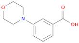 3-Morpholinobenzoic acid