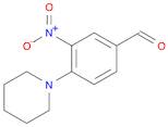 3-Nitro-4-(piperidin-1-yl)benzaldehyde