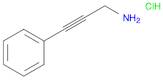 3-Phenyl-2-propyn-1-amine hydrochloride