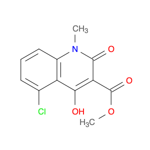 Methyl 5-chloro-4-hydroxy-1-methyl-2-oxo-1,2-dihydroquinoline-3-carboxylate