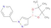 4-((4-(4,4,5,5-Tetramethyl-1,3,2-dioxaborolan-2-yl)-1H-pyrazol-1-yl)methyl)pyridine