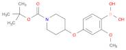 4-(1-BOC-piperidin-4-yloxy)-2-methoxyphenylboronic acid