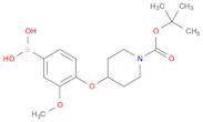 (4-((1-(tert-Butoxycarbonyl)piperidin-4-yl)oxy)-3-methoxyphenyl)boronic acid