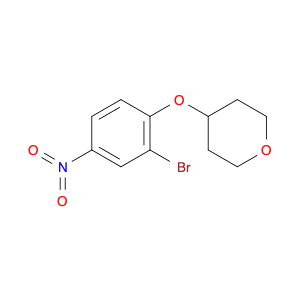 4-(2-BROMO-4-NITROPHENOXY)TETRAHYDRO-2H-PYRAN