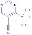 4-(2-Fluoropropan-2-yl)pyrimidine-5-carbonitrile