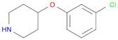 4-(3-chlorophenoxy)piperidine