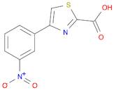 4-(3-Nitrophenyl)thiazole-2-carboxylic acid