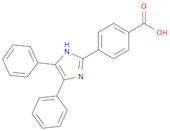 4-(4,5-DIPHENYL-1H-IMIDAZOL-2-YL)BENZOIC ACID