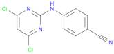 4-((4,6-Dichloropyrimidin-2-yl)amino)benzonitrile