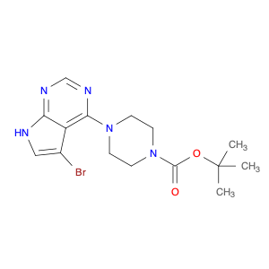 4-(4-BOC-1-PIPERAZINYL)-5-BROMO-7H-PYRROLO[2,3-D]PYRIMIDINE