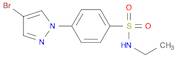 4-(4-Bromo-1H-pyrazol-1-yl)-N-ethylbenzenesulfonamide