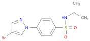 4-(4-Bromo-1H-pyrazol-1-yl)-N-isopropylbenzenesulfonamide