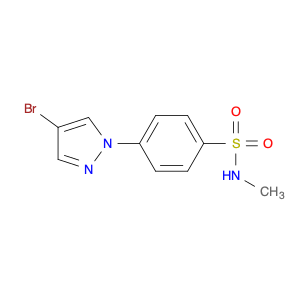 4-(4-Bromo-1H-pyrazol-1-yl)-N-methylbenzenesulfonamide