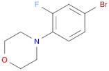 4-(4-Bromo-2-fluorophenyl)morpholine