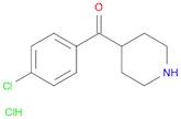 (4-Chlorophenyl)(piperidin-4-yl)methanone hydrochloride