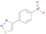 4-(4-NITROPHENYL)-1,2,3-THIADIAZOLE