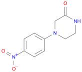 4-(4-Nitrophenyl)-2-piperazinone