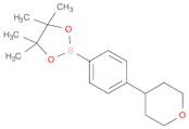 4,4,5,5-Tetramethyl-2-(4-(tetrahydro-2H-pyran-4-yl)phenyl)-1,3,2-dioxaborolane