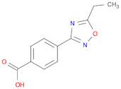 Benzoic acid, 4-(5-ethyl-1,2,4-oxadiazol-3-yl)- (9CI)