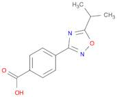 _x005F_x000D_4-(5-Isopropyl-1,2,4-oxadiazol-3-yl)benzoic Acid