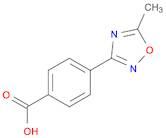 4-(5-Methyl-1,2,4-oxadiazol-3-yl)benzoic acid