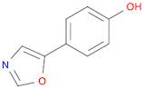 4-(1,3-Oxazol-5-yl)phenol