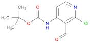 N-[2-Chloro-3-formyl-4-pyridinyl]carbamic acid tert-butyl ester