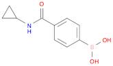 (4-(Cyclopropylcarbamoyl)phenyl)boronic acid