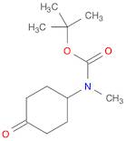 Carbamic acid, methyl(4-oxocyclohexyl)-, 1,1-dimethylethyl ester