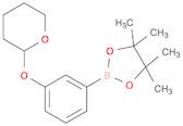 4,4,5,5-tetramethyl-2-(3-((tetrahydro-2H-pyran-2-yl)oxy)phenyl)-1,3,2-dioxaborolane