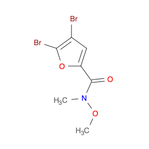 4,5-Dibromo-N-methoxy-N-methylfuran-2-carboxamide