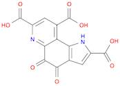 4,5-Dioxo-4,5-dihydro-1H-pyrrolo[2,3-f]quinoline-2,7,9-tricarboxylic acid