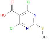 4,6-Dichloro-2-(methylthio)pyrimidine-5-carboxylic acid