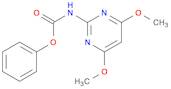 Phenyl (4,6-dimethoxypyrimidin-2-yl)carbamate