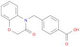 4-[(2,3-Dihydro-3-oxo-4H-1,4-benzoxazin-4-yl)methyl]benzoic acid