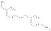 4-[(4-METHOXYBENZYLIDENE)AMINO]BENZONITRILE