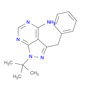 4-Amino-1-tert-butyl-3-benzylpyrazolo[3,4-d]pyrimidine