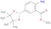 Benzoic acid, 2-amino-5-(4,4,5,5-tetramethyl-1,3,2-dioxaborolan-2-yl)-, methyl ester